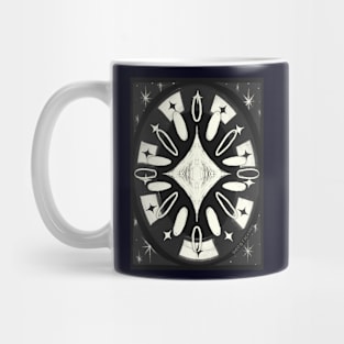 Cosmos | Black and White Version Mug